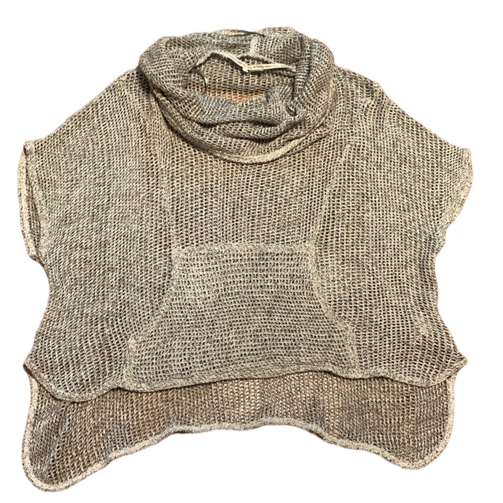 Saturday Sunday size large fishnet knit sweater/coverup NWOT